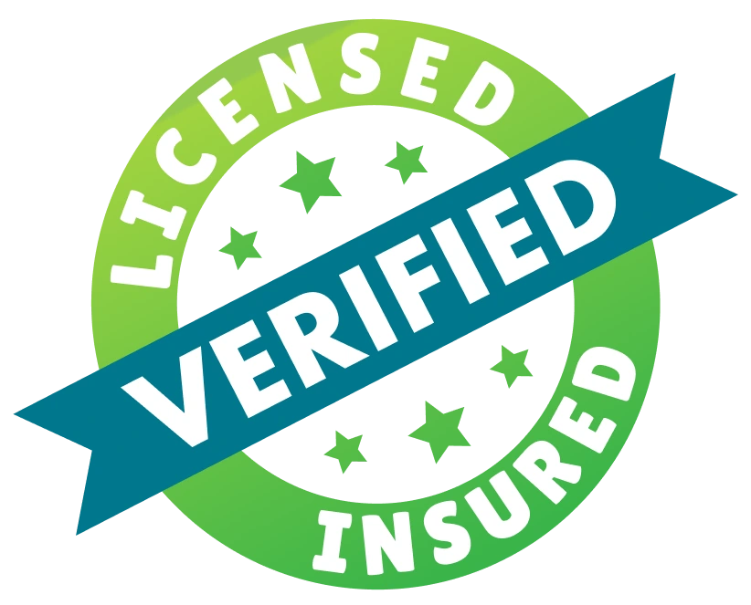 Certified licensed and insured emblem